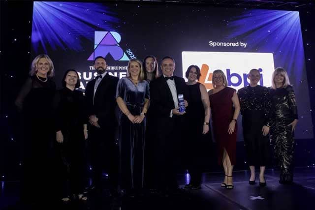 Yorkshire Building Society colleagues at the Yorkshire Post Business Awards 